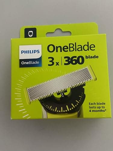 Philips OneBlade (360, Gesicht) Ersatzklinge, 3 Stück