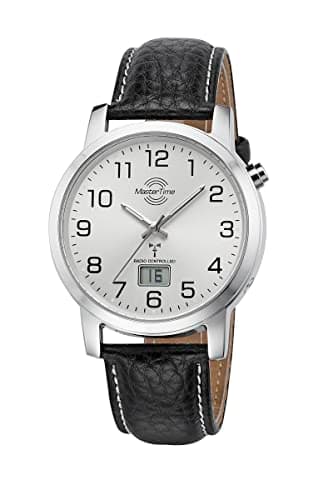 Master Time Funk Quarz Herren Uhr Analog-Digital mit Leder Armband MTGA-10294-12L