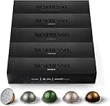 NESPRESSO Vertuo, Auswahl an Signature Kaffee (230ml), Gran Lungo (150ml) und Double Espresso (80ml), Mittlere bis dunkle Röstungen, Kompatibel mit VERTUO Kapselmaschinen, Set aus 50 Kaffeekapseln