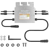 Dhouse 600W MPPT Micro Solar Inverter IP65 22-60V Wasserdichter Einphasiger Micro Grid Tie Inverter Smart Solar Power Inverter Stromversorgung für Solarpanelsystem