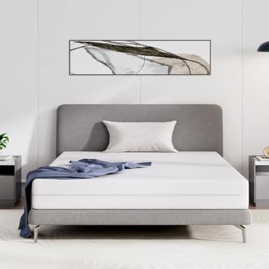 Avenco Kaltschaummatratze 140x190 H3/H4 7-Zonen Matratze aus Bambus-Schaum Bezug 60°Waschbar Öko-Tex CertiPUR US Rollenmatratze 14cm Mittel