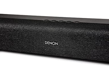 Denon DHT-S217 2.1 Soundbar mit Dolby Atmos, integrierten Subwoofer, Bluetooth, 4K UHD, und HDMI ARC, Schwarz
