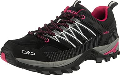 CMP Damen Rigel Low Wmn Shoe Wp Trekking-Schuhe, Schwarz Nero Glacier, 39 EU