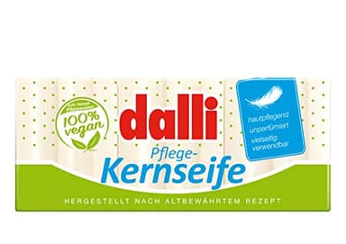 Dalli Kernseife 3 x 125g - Unparfümiert Pflanzlich