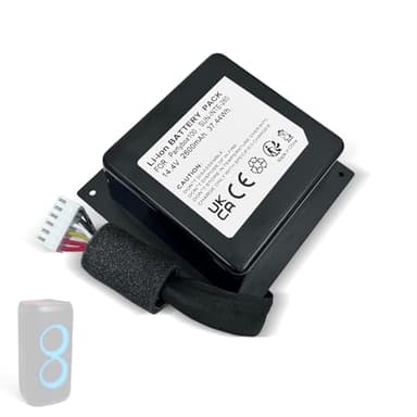 Akku für JBL PartyBox 100 tragbarer, kabelloser Bluetooth-Party-Lautsprecher, Ersatz für SUN-INTE-260 Akku, 14,4 V, 2500 mAh