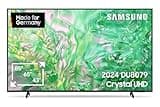 Samsung Crystal UHD 4K DU8079 Fernseher 55 Zoll, Samsung TV mit Dynamic Crystal Color, 4K Upscaling, AirSlim Design, Smart TV, GU55DU8079UXZG, Deutsches Modell [2024]