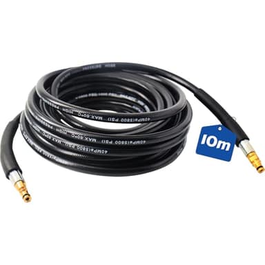 10m Hochdruckreiniger Schlauch für Kärcher K2 K3 K4 K5 K6 K7, Kompatibel mit Quick Connect System, Verlängerungsschlauch Ersatz für Hochdruckreiniger Zubehör Hochdruck-Reinigungsschlauch 160bar 60°C
