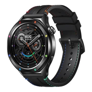 XIAOMI Watch S4 Smartwatch, Fitnessüberwachung, 1,43" AMOLED, 15 Tage Akkulaufzeit, Bluetooth-Anrufe,150+ Sportmodi, Dualband GPS, NFC, Android & iOS, Rainbow