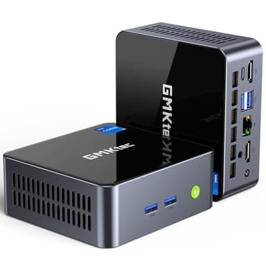 GMKtec M3 Plus Mini PC mit Intel Core i9 12900HK (14C/20T 5.0 GHz), 32GB DDR4 RAM + 1TB NVMe SSD, Mini Desktop Computer, Triple 4K Display, WiFi 6/BT5.2/USB-C/USB 3.2 Gen1*3/USB2.0/