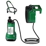 Mellif Akku Tauchpumpe für Makita Akku 18V, Wasserpumpe Akku Regenfasspumpe, Fördermenge 1800 L/h, max. Förderhöhe 4 m, 1,75 bar, mit Wasserrohr, Drehschalter für Gartenbewässerung(Ohne Akku)