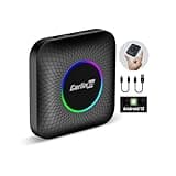 CarlinKit Neue Android 13 AI Box LED Ambient: Kabelloser CarPlay/Android Auto-Adapter, Qualcomm SM 6225,8 GB + 128 GB, unterstützt YouTube/Netflix/Disney+/OTA-Upgrade