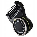 Verstellbarer Bartkammaufsatz 0,4–10 mm CP2176 für Rasierer, Trimmer mit 20 Längeneinstellungen, kompatibel mit Philips OneBlade One Blade QP6530 QP6550 QP6650