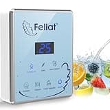Ozongenerator, FELLAT 600mg/h Haushalt Ozongenerator für Wasser und Luft, Luftreiniger Ozongenerator Tragbare Mehrzweck Ozongenerator Reinigungsmaschine mit Timer für Wasser, Gemüse, Obst, Fleisch