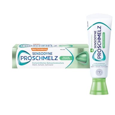 Zahcreme - Sensodyne ProSchmelz Tägliche, 75ml, Zahnpasta für fortschrittlichen Zahnschmelzschutz - Stärkt, schützt, schmeckt
