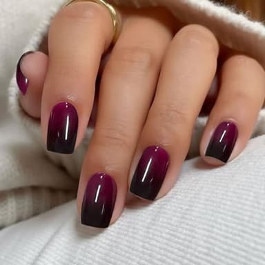 JMEOWIO Nagelfolie UV Härtend Farbverlauf UV Gel Nail Strips Nagelsticker Nagelaufkleber Nail Art Dekoration Nageldesign Zubehör