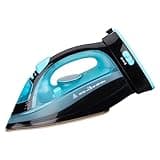 Dampfbügeleisen kabellos, kabelloses Bügeleisen, Sohle mit keramischer Antihaftbeschichtung Vertikal bügeln, Tropfstop, Antikalk, selbstreinigend mit Wassertank, Cordless Steam Iron, 2400 W