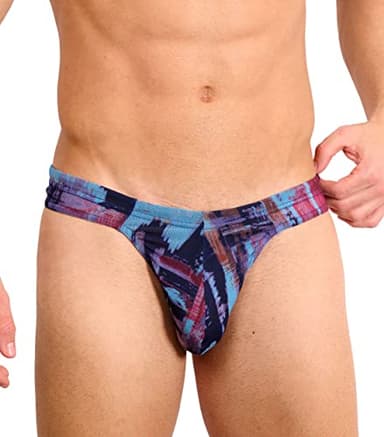 Kiniki Tan Through Sonnendurchlässiger Stringtanga Badehose Herren Bademode - Mykonos