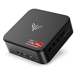 E3B Mini PC AMD Ryzen 7 5700U(Bis zu 4,3GHz) 16GB DDR4 512GB SSD mit Radeon RX Vega 8 Graphics Micro Desktop Computer Für Büro/Heimkino/Meeting/Business/Trip |WiFi 6|BT 5.2|USB3.2