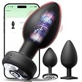 Analplug# für Frauen Männer Sex Spielzeug für die Frau, Anal Plug Vibrator mit APP Vibration 10 Modi, Silikon Buttplug Vibration für Frauen Sexspielzeug, Vibratorensets für frauen Sex Toys