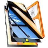 TOCOL für Samsung Galaxy S24 Ultra für Panzerglas Sichtschutz, Auto-Installation 9H Härte Stoßfest Kratzfest Anti-Fingerabdruck 0 Blasen Blickschutz Schutzglas für Galaxy S24 Ultra, 2 Stück