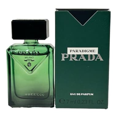 Prada Paradigme Eau de Parfum für Herren, Splash On Mini, klein, Reisegröße, 7 ml (7663)