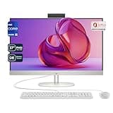 HP All-in-One Desktop PC, Intel Core i5-1335U, 32 GB DDR4 RAM, 2 TB PCle SSD, 27" FHD IPS Display, Intel Iris Xe Graphics Grafik, QWERTZ Tastatur + Maus, Windows 11 Home, White