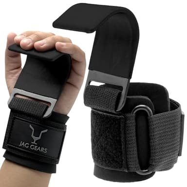 Jag Gears versa gripps pro zughilfen gym fast grips crossfit zug hilfen klimmzug hilfe - zughilfe gym - zughilfen leder - versa grips - fast grip zughilfen - cobra grips (Schwarz)
