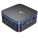 NiPoGi AK1PLUS Mini PC 16GB DDR4+1TB M.2 SSD,Ιntel 12th Gen Alder Lake-Ν N95(bis zu 3,4GHz),Mini Computer mit 4K@60Hz UHD Dual Display/WiFi 5/BT4.2/RJ45,Micro PC für Geschäftsbüro, Schule,Heimkino