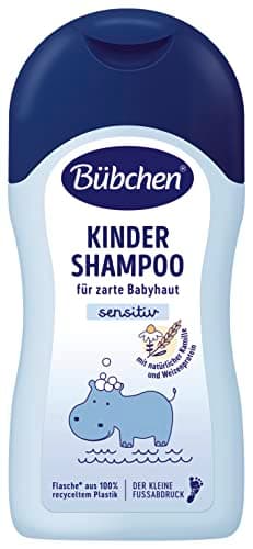 Bübchen Kinder Shampoo, 400 ml – milde Haarwäsche für Babys und Kinder ohne Tränen, Babyshampoo für leicht kämmbares Haar, ohne Silikone