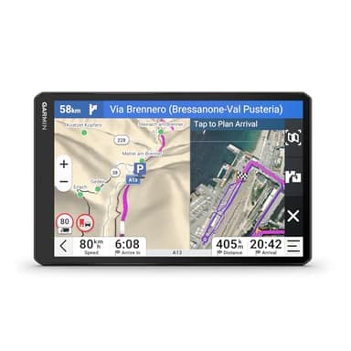 Garmin dēzl LGV720 MT-S - smartes LKW-Navigationsgerät mit 7" (17,7cm) Farbdisplay, vorinstallierten EU Karten (34 Länder), Fahrzeugspezifische Routenführung, Wetterwarnungen, beliebte LKW Strecken