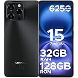 DOOGEE Note 58 Android 15 Smartphone Ohne Vertrag, 6250mAh, 32GB+128GB/2TB TF Handy, 6.75" HD+ IPS T7250 Octa Core Handy Günstig, 16MP+8MP, Dual SIM 4G Simlockfreie Handys, OTG, GPS, Face ID