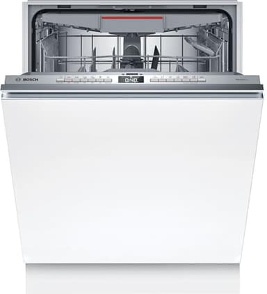 Bosch SMV6ZCX10E Serie 6 Einbaugeschirrspüler komplett versenkbar, PerfectDry: einwandfreie Trocknung und geringer Stromverbrauch, Home Connect, Remote-Diagnose, TimeLight, 60 cm