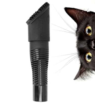 Tierhaarentferner PRO 2.0 Combo | Staubsauger Tierhaar Aufsatz für Auto & Zuhause | Entfernt Hunde- & Katzenhaare, Sand & Fusseln | 32/35 mm Schläuche | Weiche Gummilamellen, Waschbar, Austauschbar