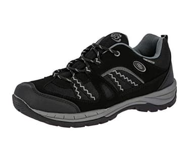 Brütting Herren Fresno Trekking-& Wanderhalbschuhe, Schwarz Grau, 43 EU
