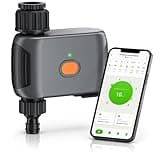 Brandson - Bewässerungssteuerung WLAN - WiFi Bewässerungscomputer Garten - Bewässerungssystem Smart Life mit App - Zeitschaltuhr - Bewässerungstimer - Automatische Bewässerung - Alexa Google