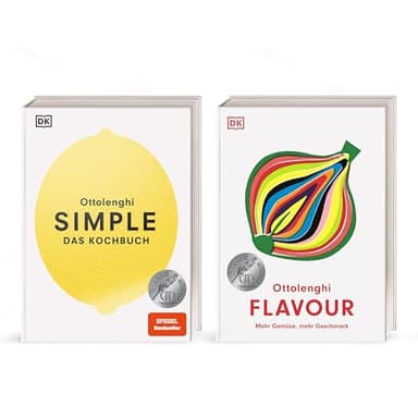 Ottolenghi Simple & Flavour Kochbuch: 2er Set der Bestseller-Kochbücher für kreative, einfache & geschmackvolle Gerichte. Perfekte Geschenkidee – limited edition Lesezeichen inklusive