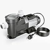 WilTec Poolpumpe 19200 l/h 750 W Schwimmbadpumpe Filterpumpe Umwälzpumpe