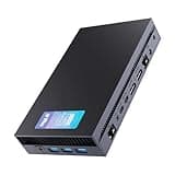MeLE Overclock X5 Mini PC Core i5 12450H 12th 32GB DDR4 512GB PCIe3.0x4 SSD, 2 x HDMI & 2 x Gigabit Ethernet LAN und 1x Full Function USB-C Small Desktop Computer für Büro und Industrie Profis.