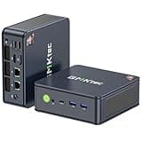 GMKtec AMD Ryzen 7 Mini PC W11 Pro 5825U(Schlagen Sie Ryzen 7 5850U)(8 C/16 T4,50 GHz),M5 Plus Dual LAN 2.5G Mini Computer, 16GB DDR4 RAM 3200MHz+512GB PCIe 3.0 SSD,WiFi 6,USB 3.2,USB-C,BT 5.2
