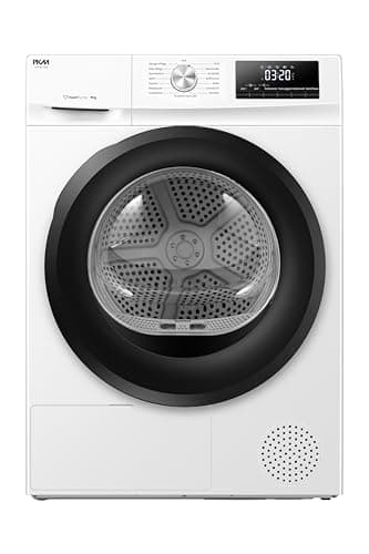PKM Wärmepumpentrockner WPT09-13DE, 9 kg Kapazität, Energieeffizienzklasse D, 85 cm Höhe, 13 Programme, Kondenstrockner mit Display, 64 dB Geräuschpegel