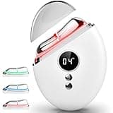 Ehomfory® EMS Gua Sha, Gesichtsmassagegerät Gua Sha Elektrisch mit Smart 3 Modi Anti-Falten Schönheit Gerät, EMS Gesichtsmassage mit Vibration & Wärme für Gesichtsstraffung, Anti Falten Anti Aging