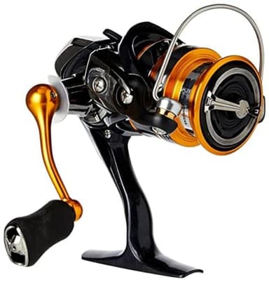 Daiwa Revros Lt Spinnrollen, 5.2:1 Übersetzung, 95 cm Abholrate, 4 kg max. Zugkraft, beidhändig tragbar, blau