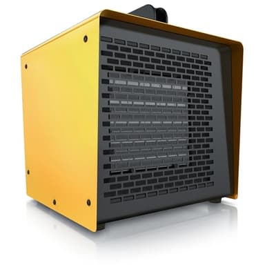 Brandson - Heizlüfter 3000 Watt - Keramik Heizstrahler - Raumtrockner Bautrockner - Turbo Elektroheizgebläse mit Überhitzungsschutz, Extra Stark - für Baustelle Haus Werkstatt Garage Heizgerät