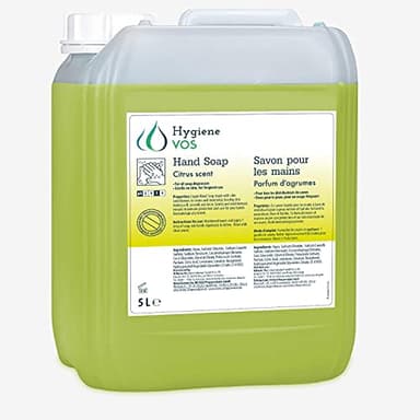 Hygiene VOS Cremeseife Citro 5 Liter milde Waschlotion Seifencreme für alle gängigen Druckspendersysteme und Seifenspender