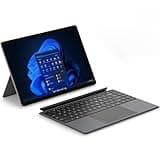 Ninkear T40 2-in-1 Laptop, 14 Zoll Laptop mit Touchscreen, Intel N100 16GB RAM DDR5 512GB SSD, RGB QWERTZ-Tastatur, W-11 Home, WiFi 6, Schwarz