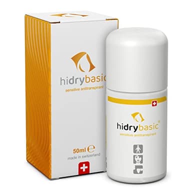 hidry basic Antitranspirant - kein Deo - sensitives Antiperspirant mit Cooling-Effekt gegen Achselschweiß und Schwitzen an den meisten Körperregionen