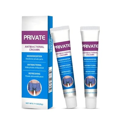 2 St Intim Pflegecreme für Männer, Herren Pflegecreme Intimbereich Pilz Creme, Herrencreme Penis Creme, Balanitis Juckreiz Creme, Männer Intimpflegecreme, Salbe Gegen Juckreiz im Intimbereich