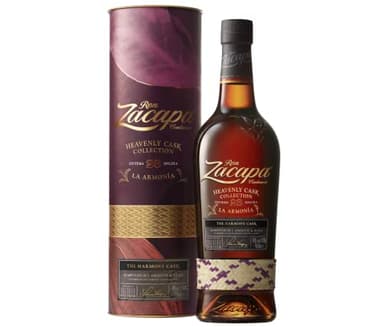 Zacapa La Armonia, Ultra-Premium-Rum, Heavenly Cask- Kollektion, handverlesen aus Guatemala, Rum, 40% vol, 700ml Einzelflasche