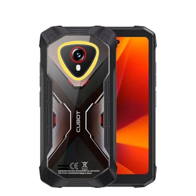 CUBOT Kingkong Mini 4 - Rugged Smartphone 4.7" HD+ 90Hz, 20GB RAM (8GB+12GB Erw.), 256GB ROM, 48MP Kamera, Android 15, Unisoc T616, Schwarz