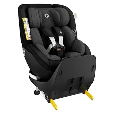 Maxi-Cosi Mica Pro Eco i-Size, 360°-Kindersitz mit ISOFIX, 0-4 Jahren, 40-105 cm, ClimaFlow, G-CELL-Seitenaufprallschutz, drehbarer Kindersitz, Neugeborene & Kleinkindsitz, Authentic Black